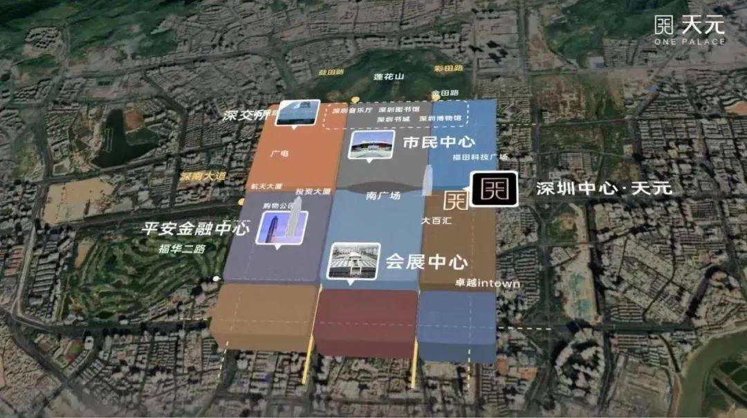 境格局丨阔界视野 -383-393㎡户型深度解析pg电子试玩平台福田【中心天元】深圳的中心天幕墅(图12)