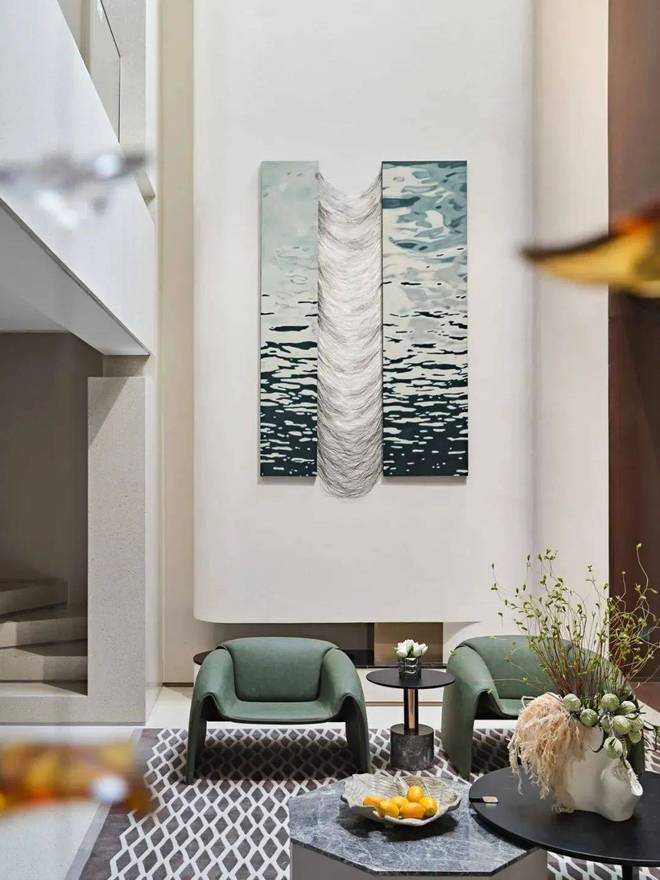 屋整装适合夏天的家装设计 给家透透气！pg电子模拟器免费版广州索派特新材料全(图3)